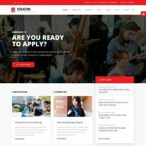 Educon WordPress Education Theme with LMS compatibility scaled