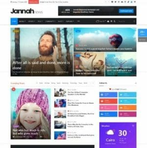 Jannah Magazine News BuddyPress AMP scaled